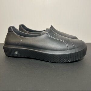 Womens ANYWEAR Rise Black Slip On Slip Resistant Work Shoes / Size 8